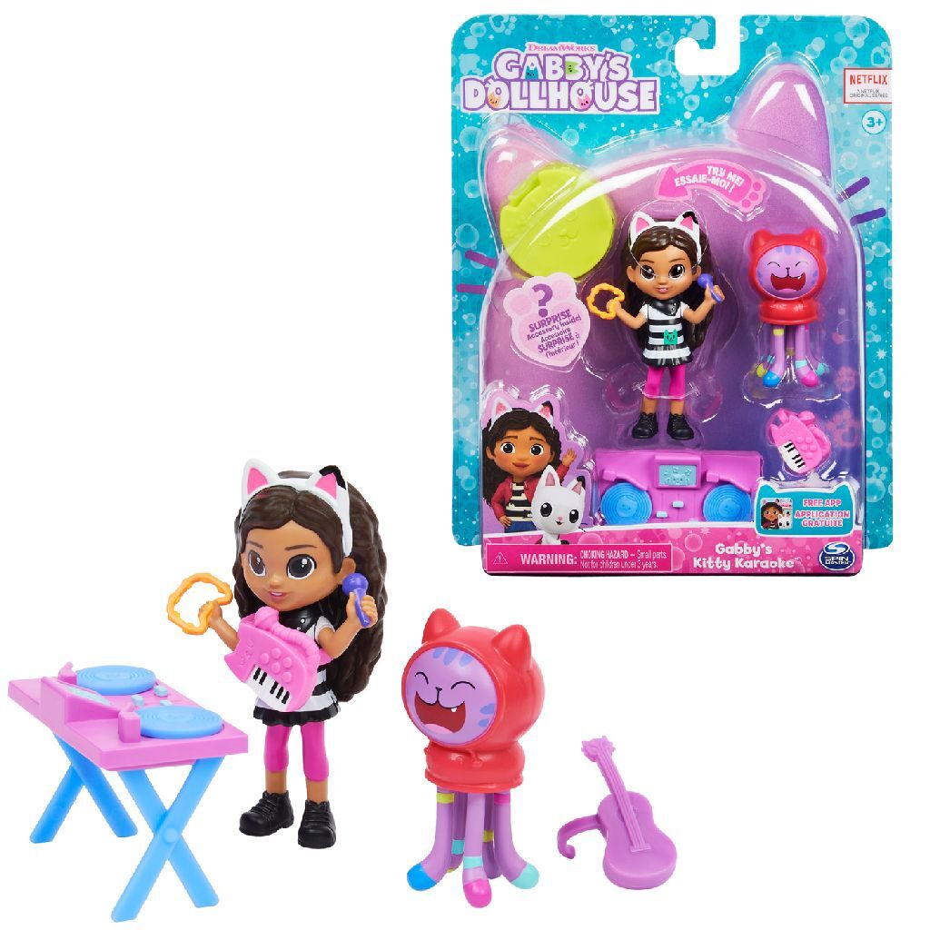 Karaoké pour chaton de la maison de poupée de Gabby #039;