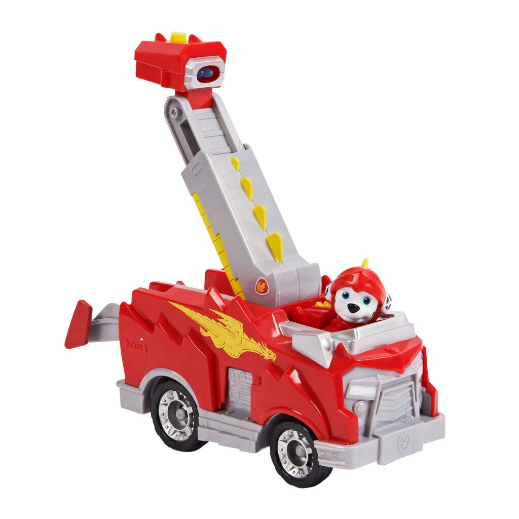 Paw Patrol Rescue Knights Marshall + Deluxe Véhicule