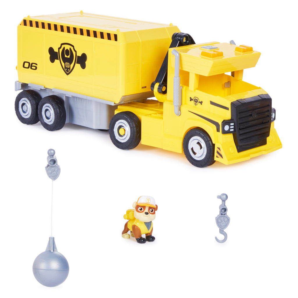 PAW PATROL RUBBLES MEGA TRUCK + SON