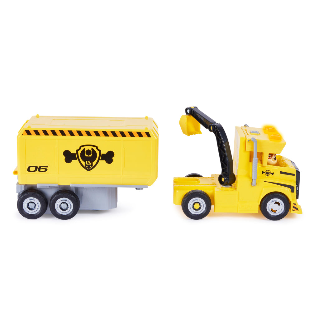 PAW PATROL RUBBLES MEGA TRUCK + SON