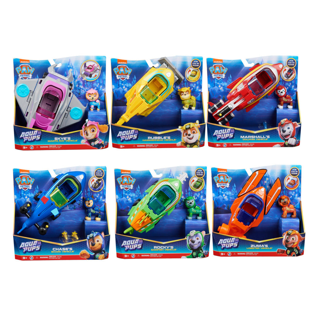 PAW PATROL Aqua Chiots Play Set