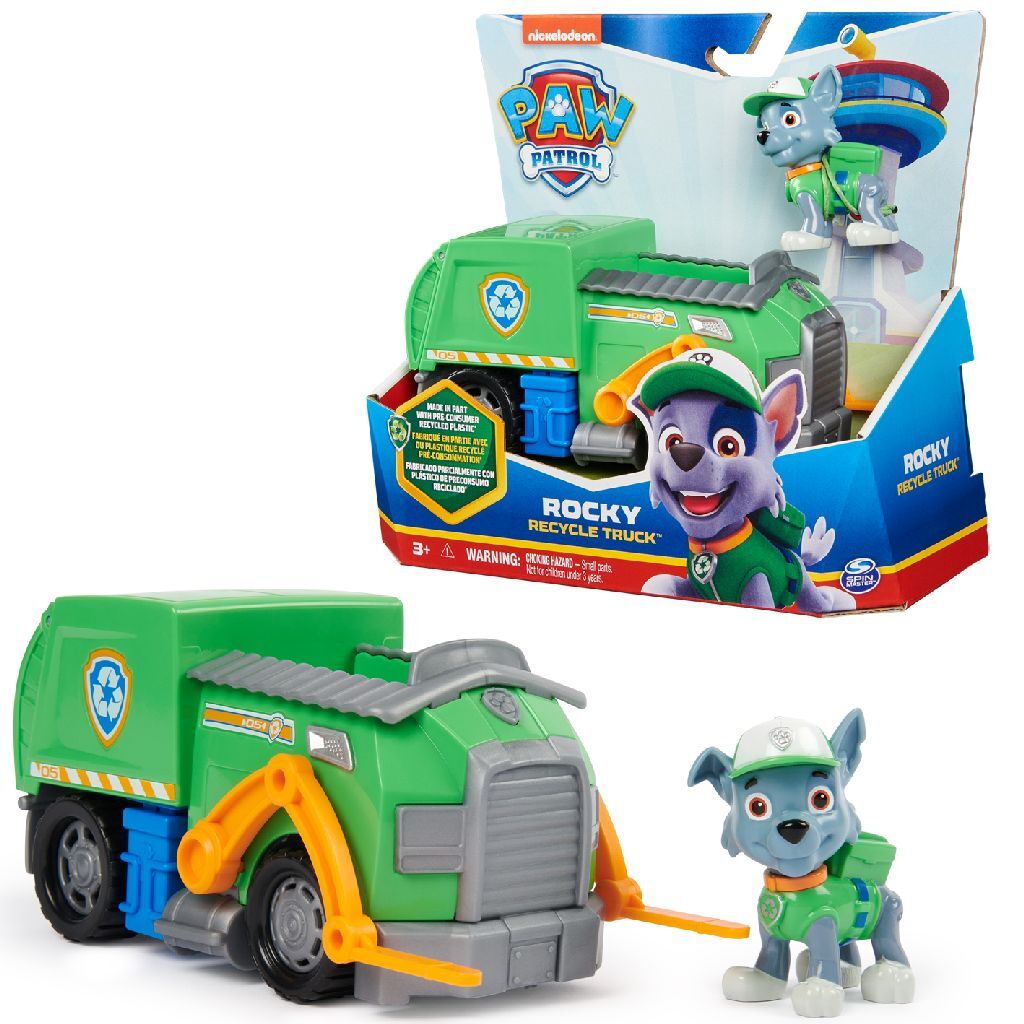 Camion poubelle rocheux Paw Patrol