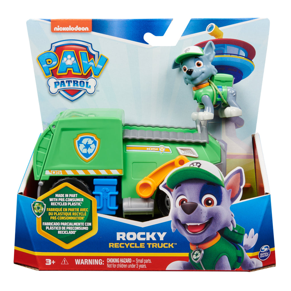 Camion poubelle rocheux Paw Patrol