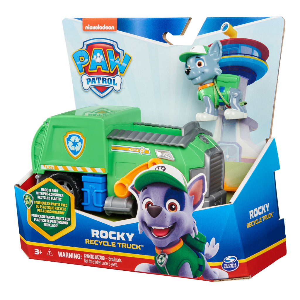 Camion poubelle rocheux Paw Patrol