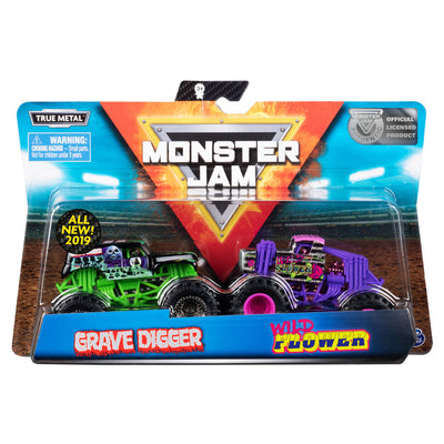 Monster High Monster Jam Die Cast Trucks 1:64 2 pièces assorties