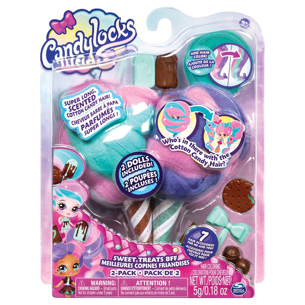 Spin Master Spin Candylocks Sweat Trearts BFF avec 2 poupées