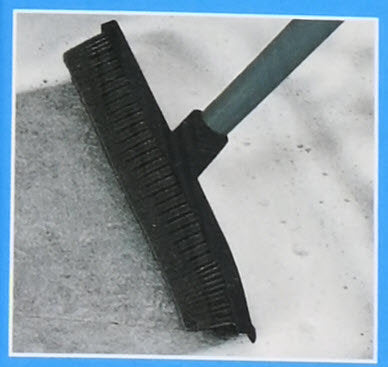 Balai en caoutchouc 31cm avec manche télescopique 68 120