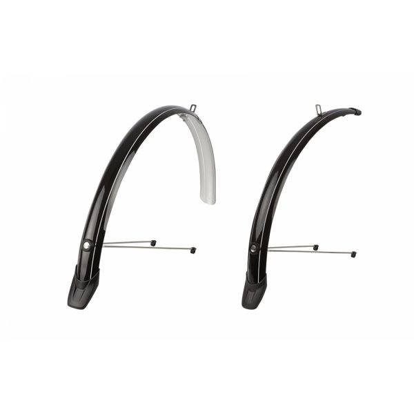 Jeu de garde-boue 28 51 mm Polisport Towny - noir