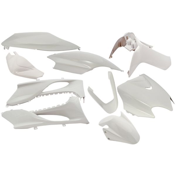 Edge Place 9 pièces pour Jog R MBK Machg Metallic blanc