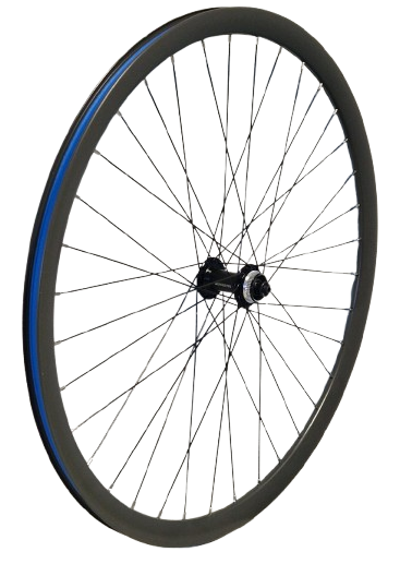 KGZ KGZ KGZ Roue avant 28 pouces (622) COTHES BLACK RIM GRY GRY CENTERLOCK PUTAGES