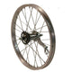Roue arrière 20 x 1,75 aluminium avec moyeu de frein argent