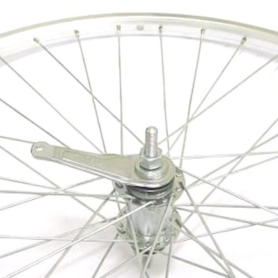 Roue arrière 26 x 1,75 1,95 avec favorite remubaaf zac 19 jante - argent