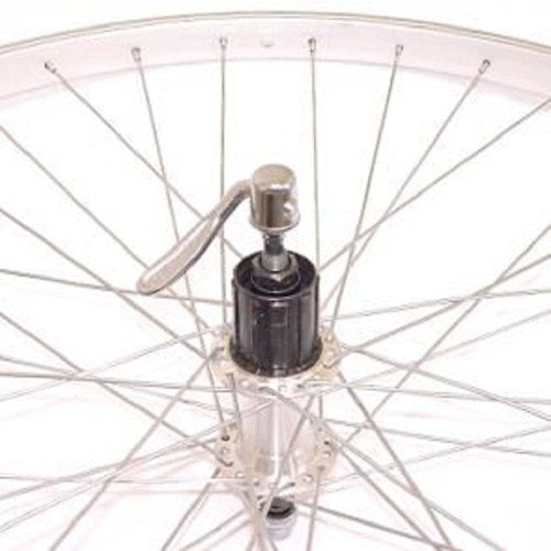 Roue arrière 28x1 5 8x1 3 8 RIM Aluminium Silver. Cassette Nam, 8 9 10 Speed, Spaak 14
