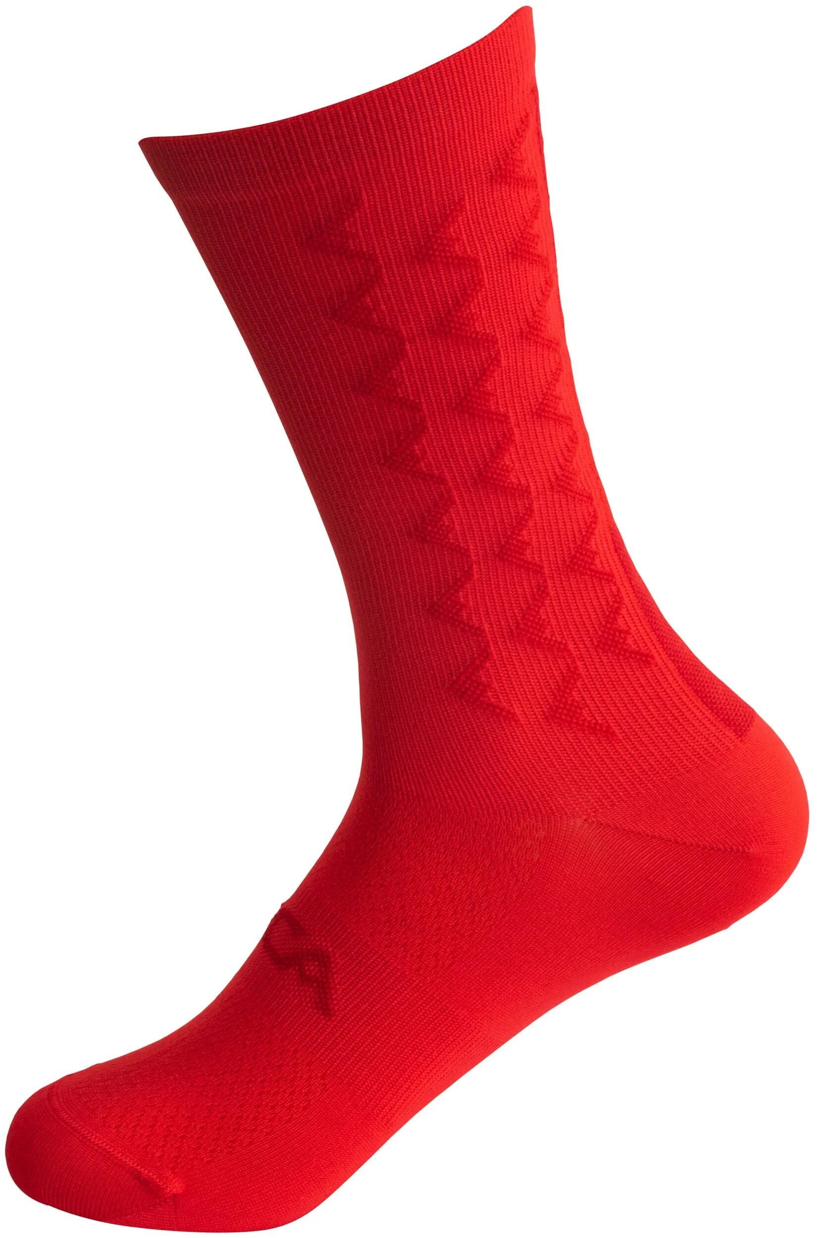 Silca chaussette aéro taille haute l rouge