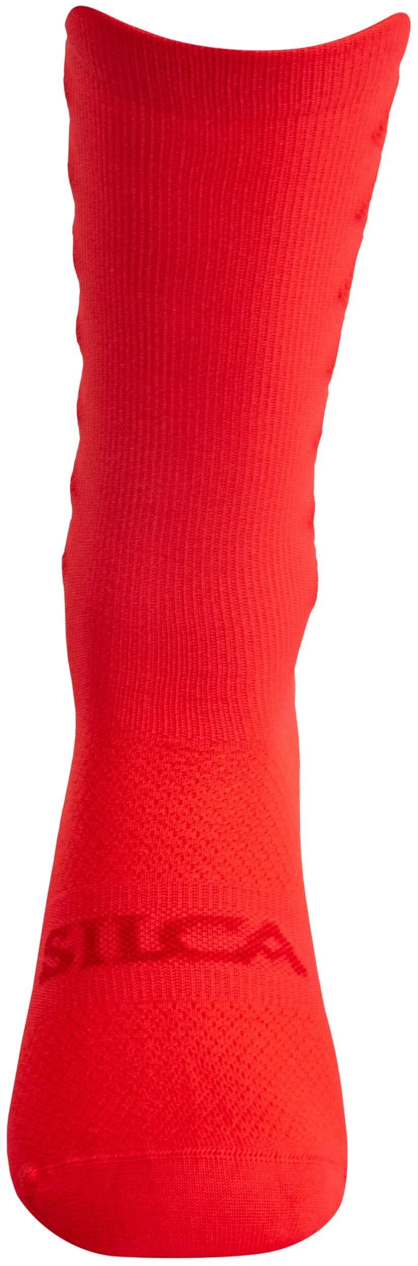 Silca chaussette aéro taille haute l rouge