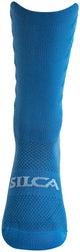Silca chaussette aéro-taille de taille s cyan bleu