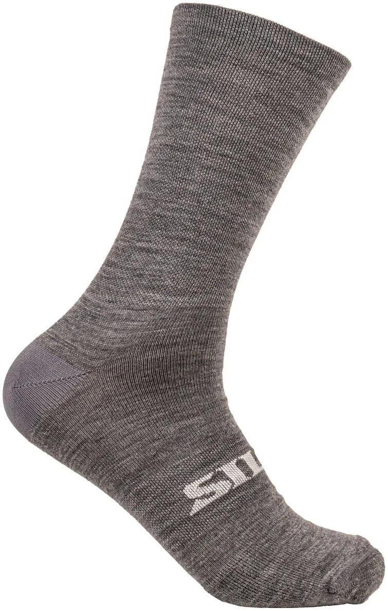 Silca chaussette de gravier laine de laine M Gris gris