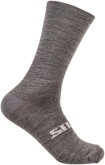 Silca chaussette de gravier laine de laine M Gris gris