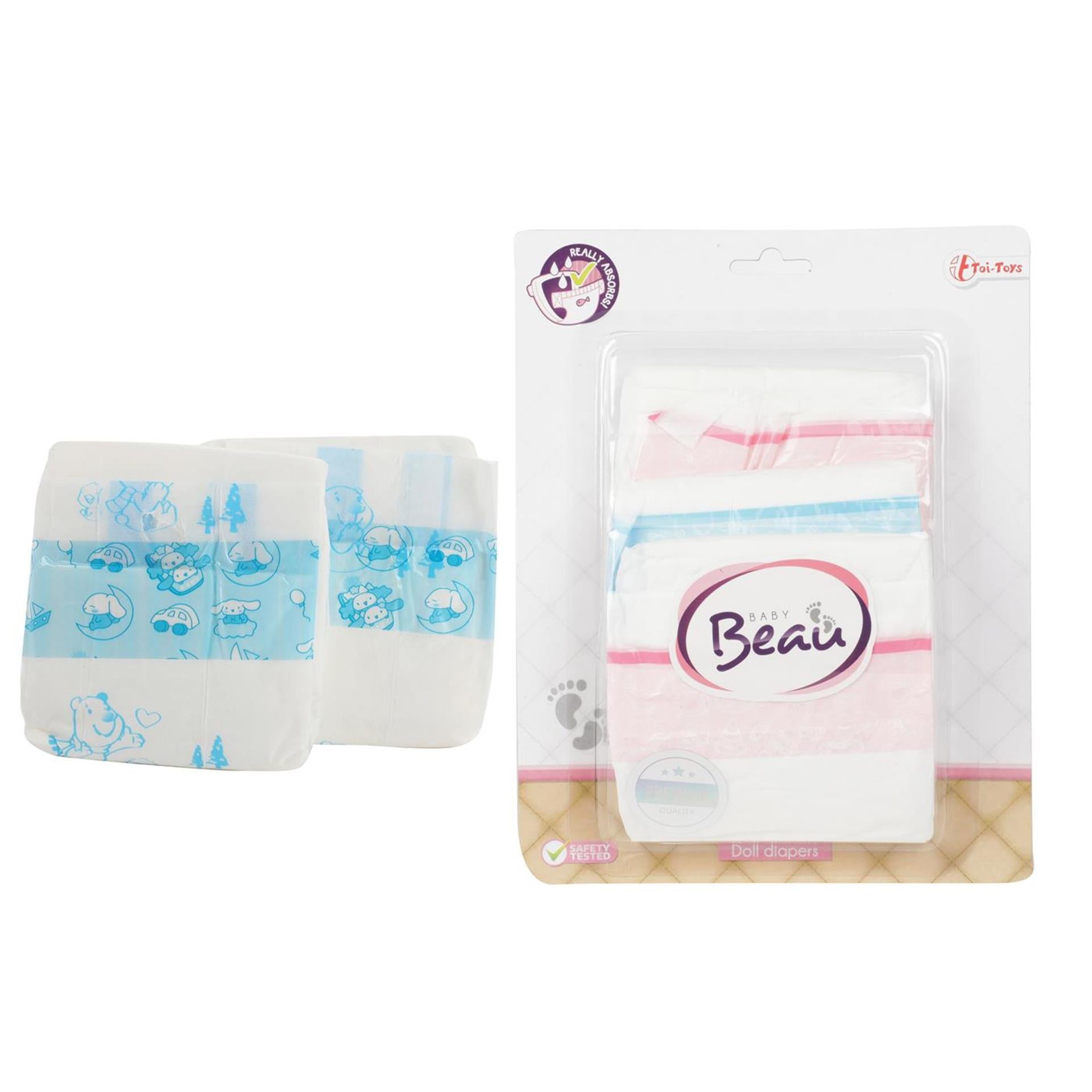 Toi-toys beau couches pour poupée 3 pcs