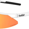 Bollé Lunettes Micro Edge White Mat. Phantom br.rred