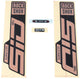 Ensemble de décoration Rockshox, série Signatur, ensemble de décalcomanies RS Sid Sl ult. aspect cuivre