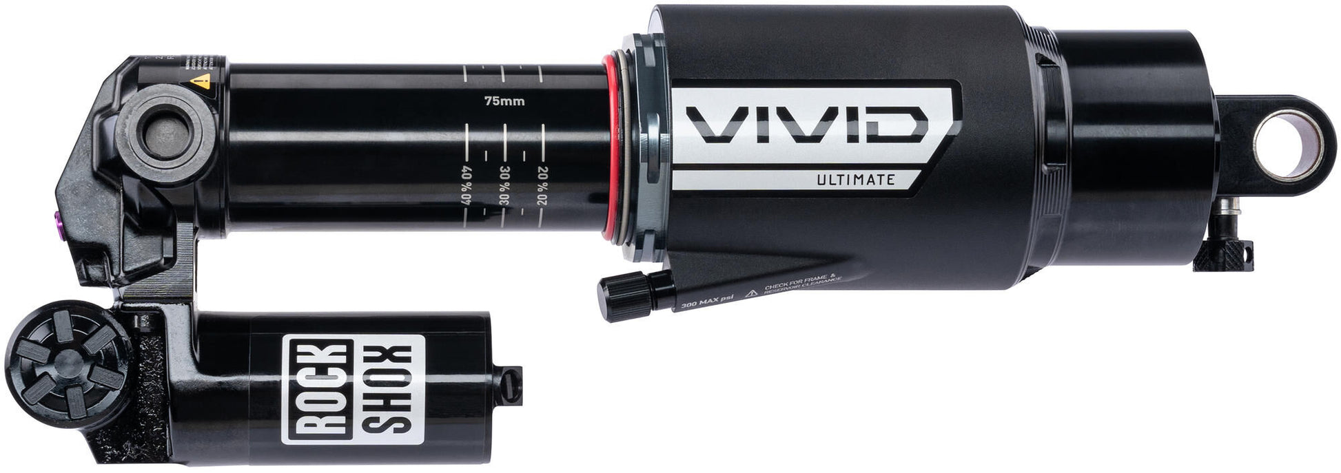Rockshox ARRIÈRE OCH RS RS VIVID ULT. DH RC2 225 x 75 mm