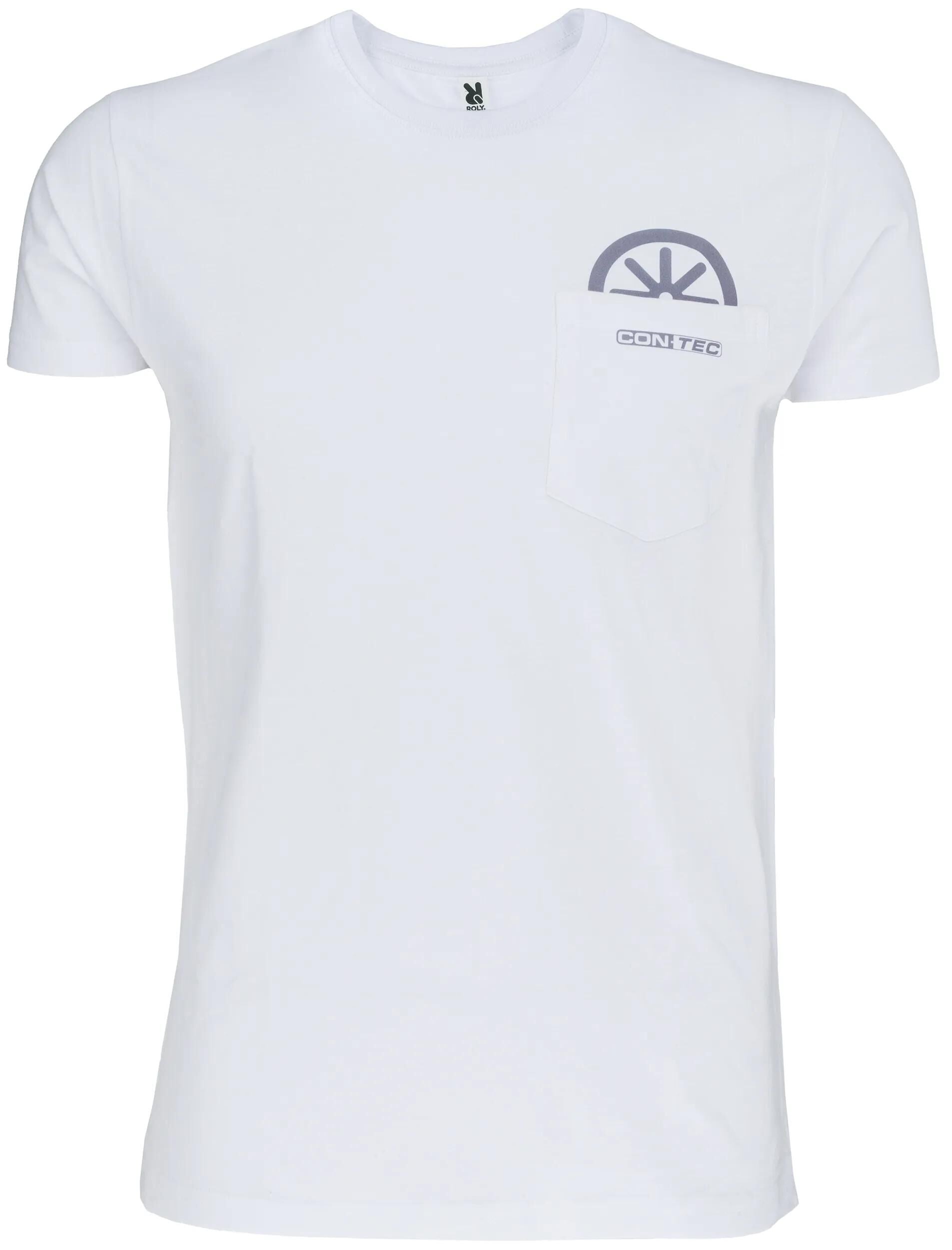 Contec t-shirt chemise cachée ct t-shirts caché.shirt blanc gr. je