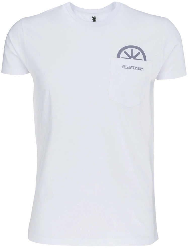 Contec t-shirt chemise cachée ct t-shirts caché.shirt blanc gr. je