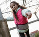 Wowow gilet pour enfants rose zippy m