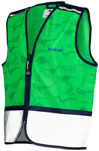 Wowow gilet pour enfants zippy vert m