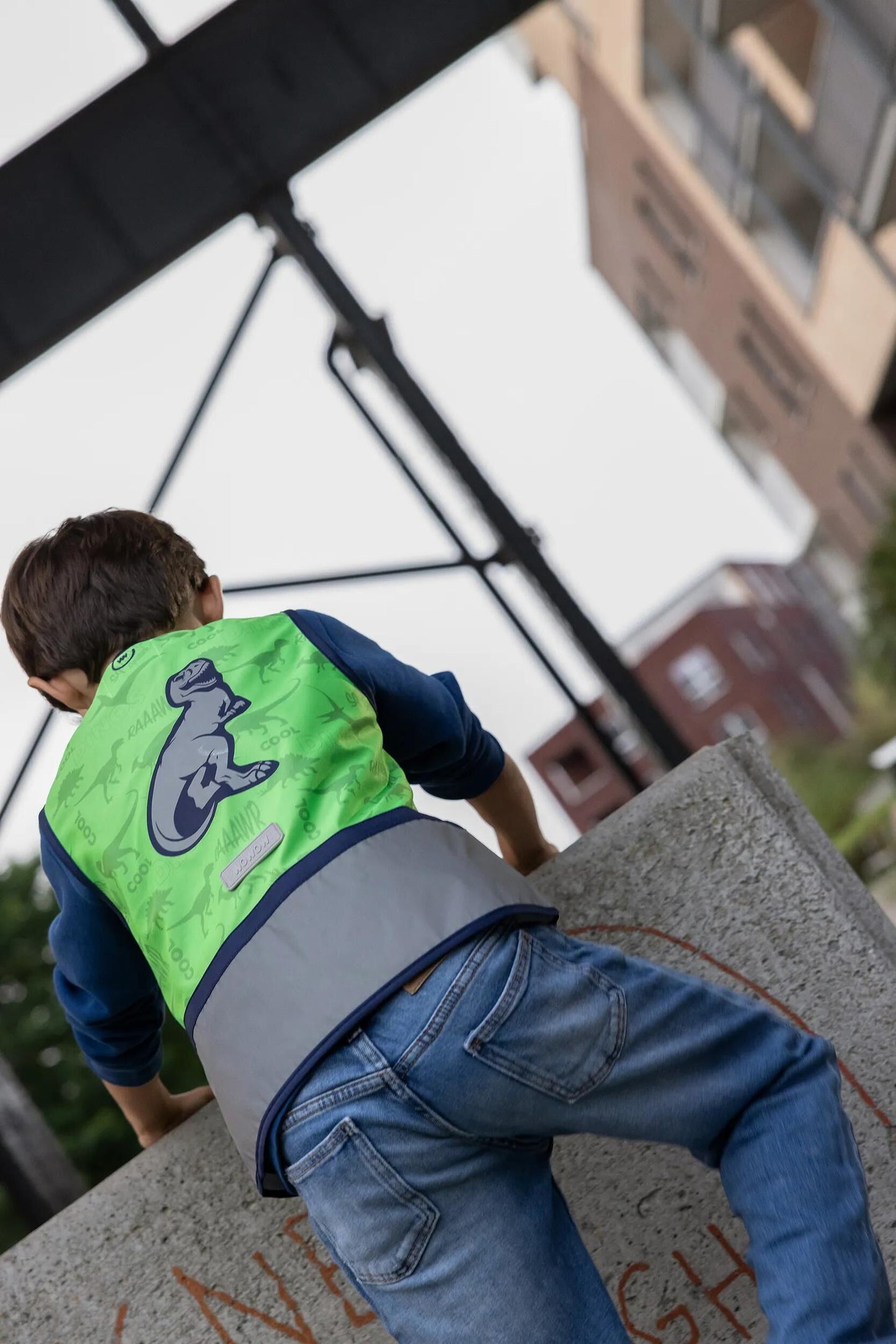 Wowow gilet pour enfants zippy vert l