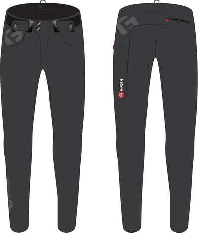 Pantalon de pluie en forme de forme en g rhode pantalon pour hommes
