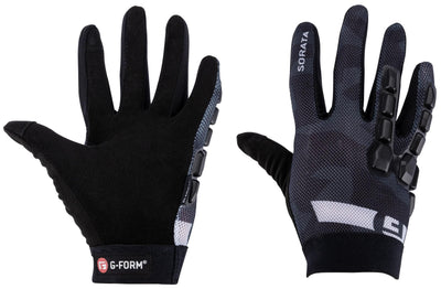 Gant de forme G Sorata Trail Youth L XL BL. blanc