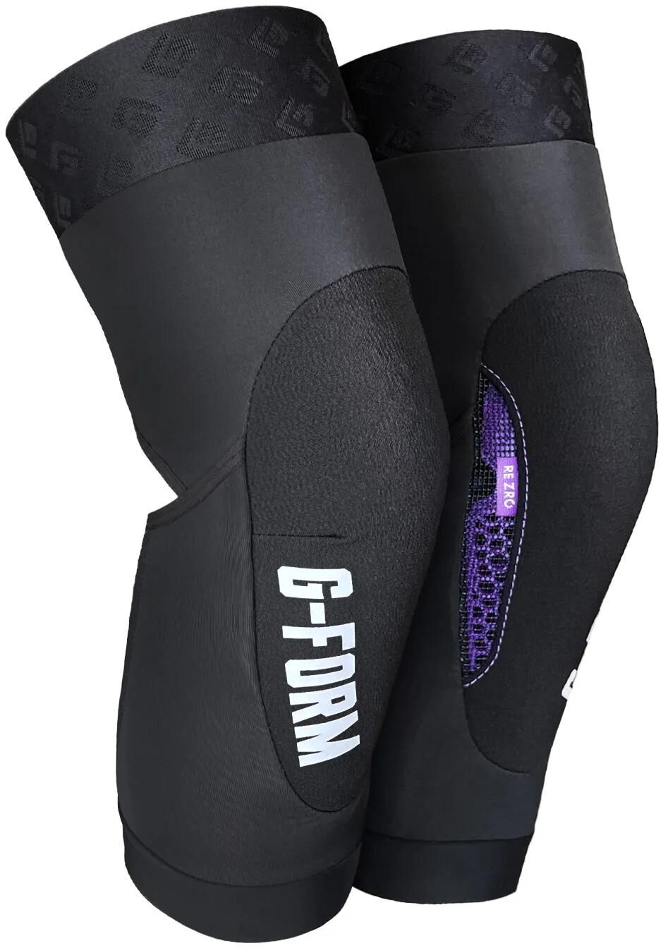 Gardiens de genou en forme de forme en g