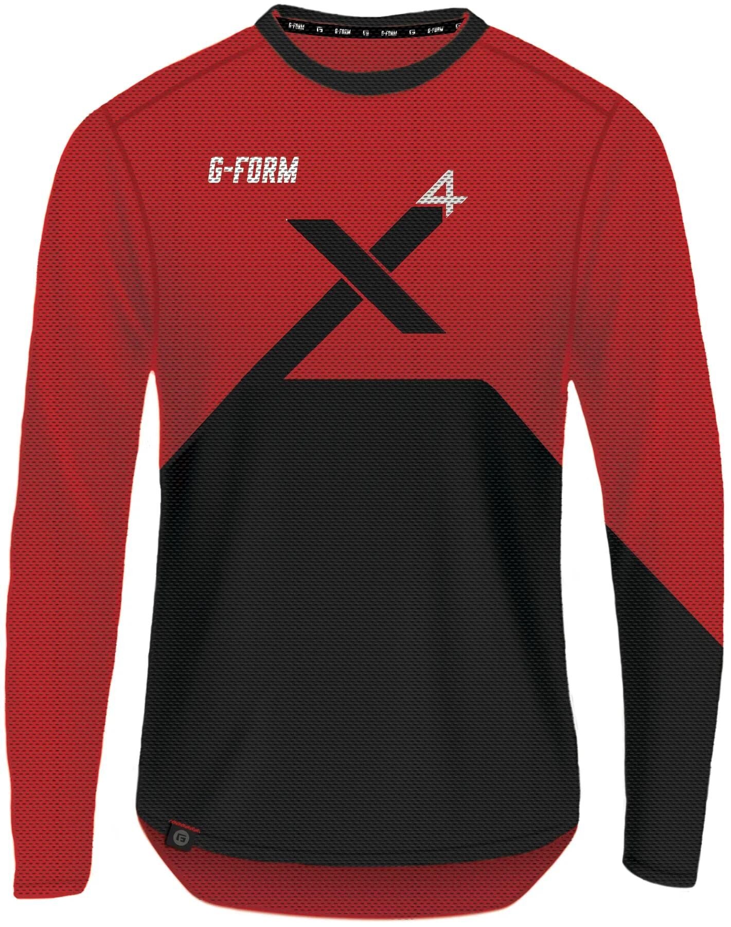 GRIM-FORM Longarm Shirt Pro X4 Size L Red Black