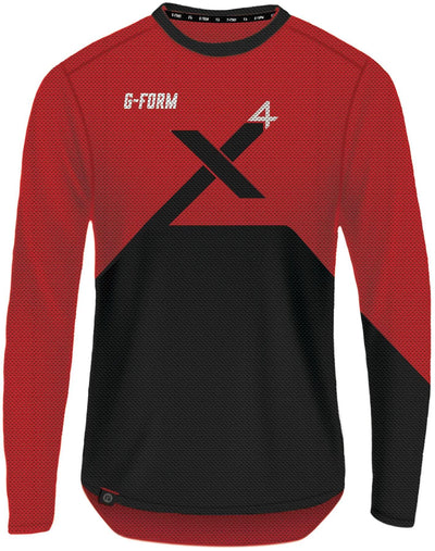 GRIM-FORM Longarm Shirt Pro X4 Size L Red Black