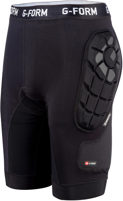 Shorts en forme de forme G + protecteurs mx courte taille xl noir