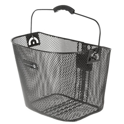 Panier M-wave noir amovible