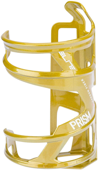Porte-bidon Elite prism carbone mod.19 porte-bidon prism carbone gauche métal doré