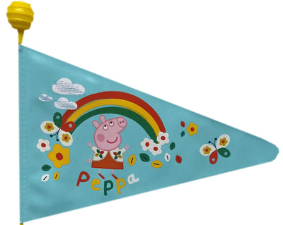 Drapeau de sécurité pour vélo, mode, drapeau de sécurité, Pepa Pig