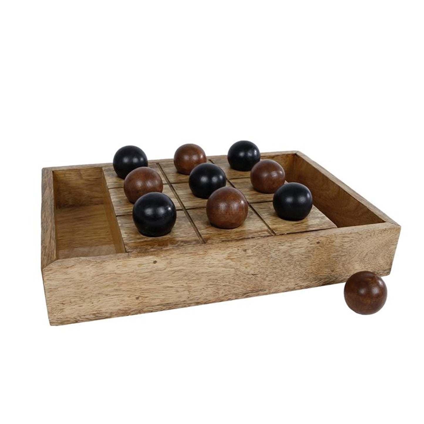 Cosydecor jeu tic tac toe bois 30x20x4.25cm