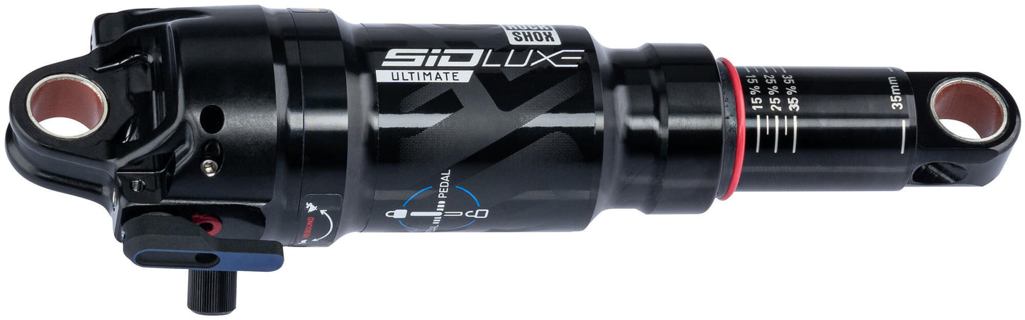 Rockshox amorçage arrière rs sidluxe 170x35 3pos de levier bleu
