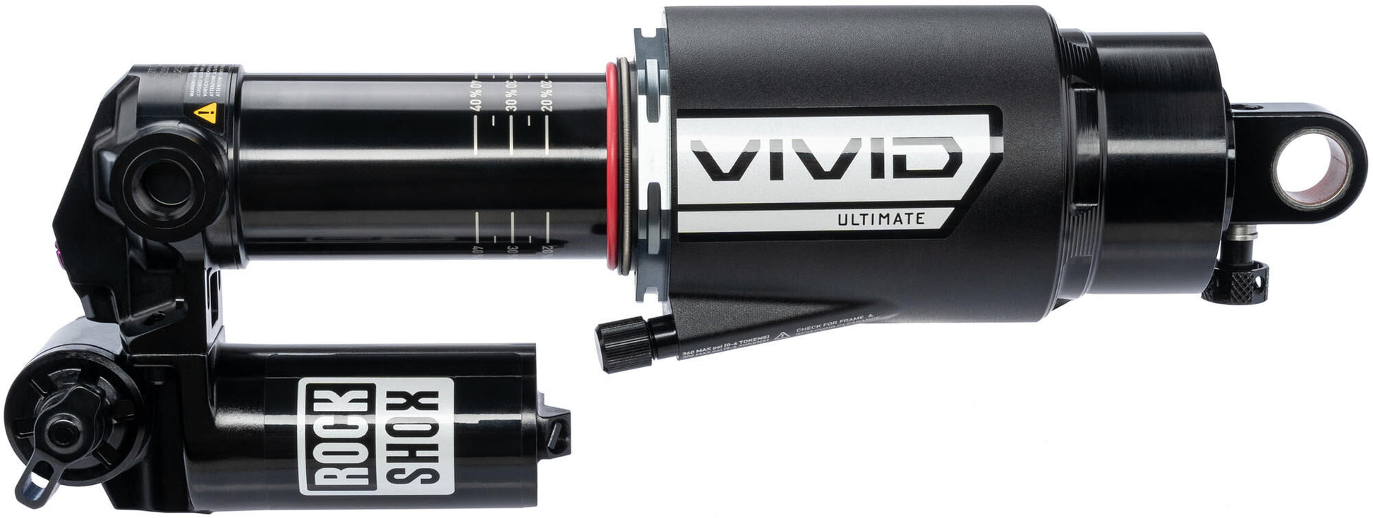 Rockshox ARRIÈRE OCH RS RS VIVID ULT. RC2T 205 x 62,5 mm