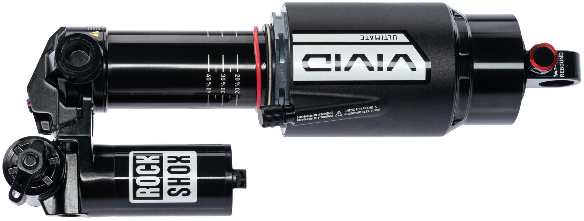 Rockshox ARRIÈRE OCH RS RS VIVID ULT. RC2T 205 x 60 mm