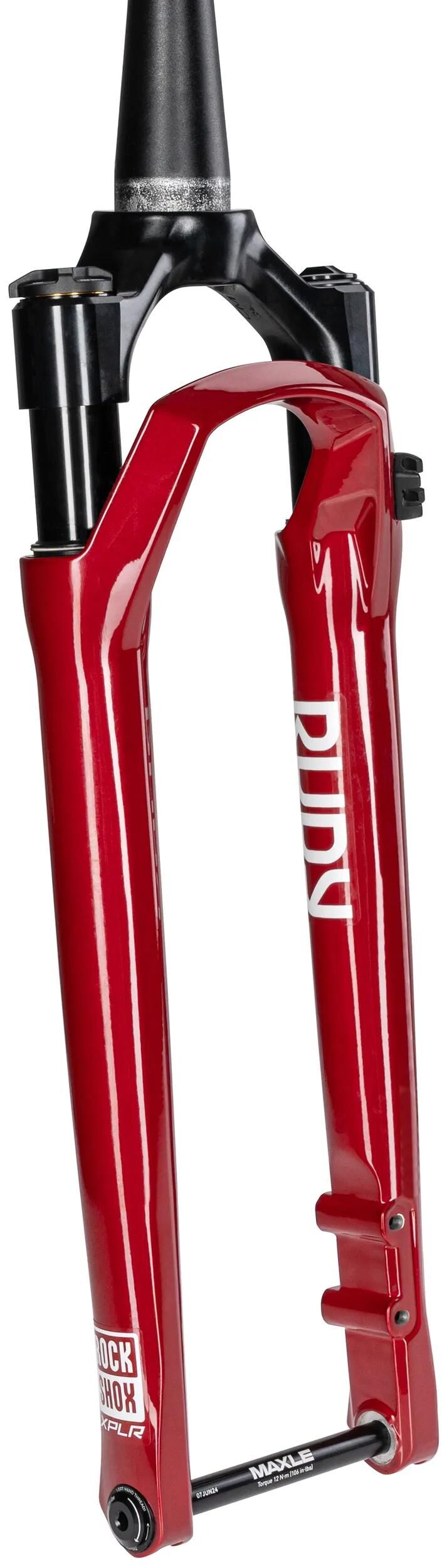 Fourche à suspension Rockshox Rudy Ultimate Race Day 2 Xplr RS Fourche à suspension Rudy U 700C 40 mm 51 off rouge
