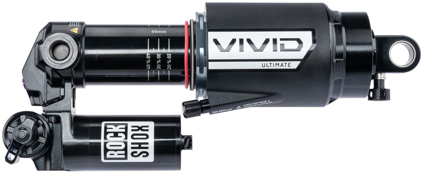 Rockshox ARRIÈRE OCH RS RS VIVID ULT. RC2T 185 x 55 mm