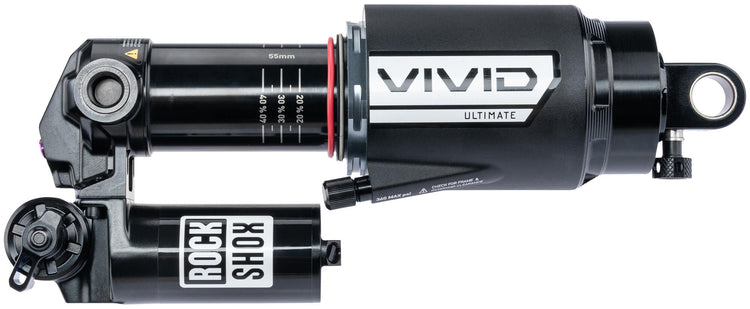Rockshox ARRIÈRE OCH RS RS VIVID ULT. RC2T 185 x 55 mm