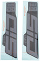Décalage rockshox ensemble rs gris glossé 29 gris brillant F. blk 24