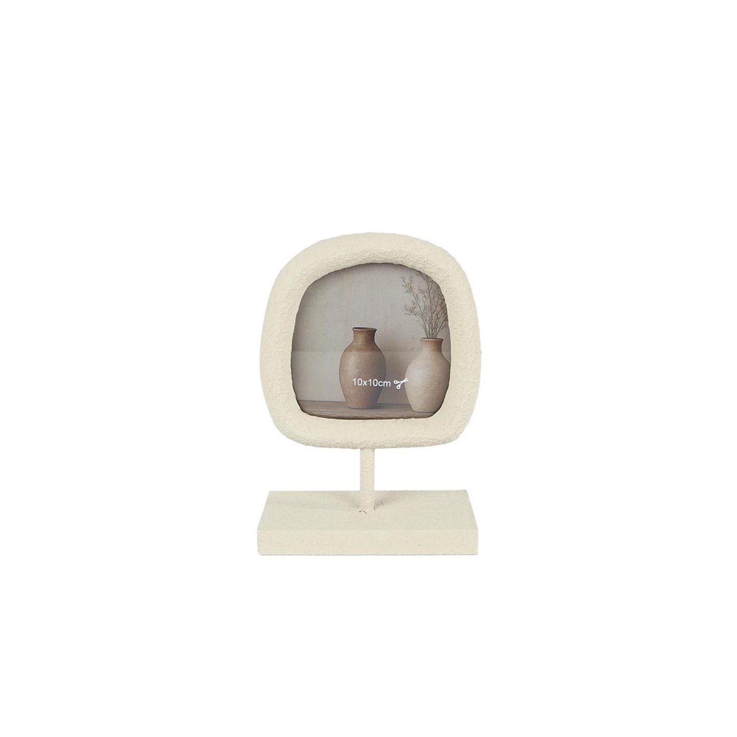 Cadre photo sela s 10x10cm bois 17x12x5cm