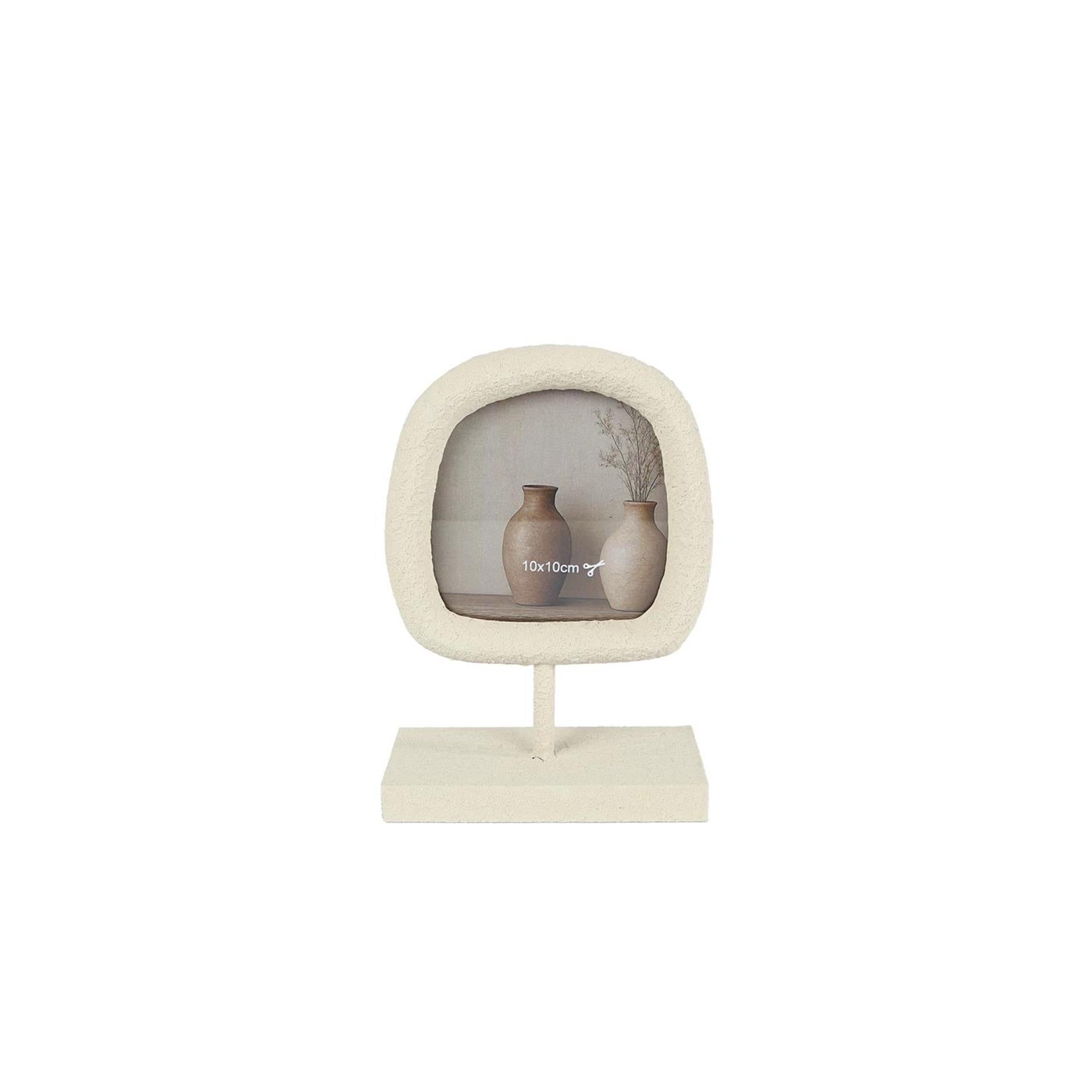 Cadre photo sela s 10x10cm bois 17x12x5cm